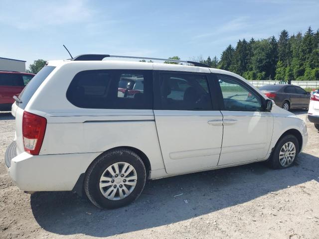 KIA SEDONA LX 2012 white  gas KNDMG4C72C6472361 photo #4