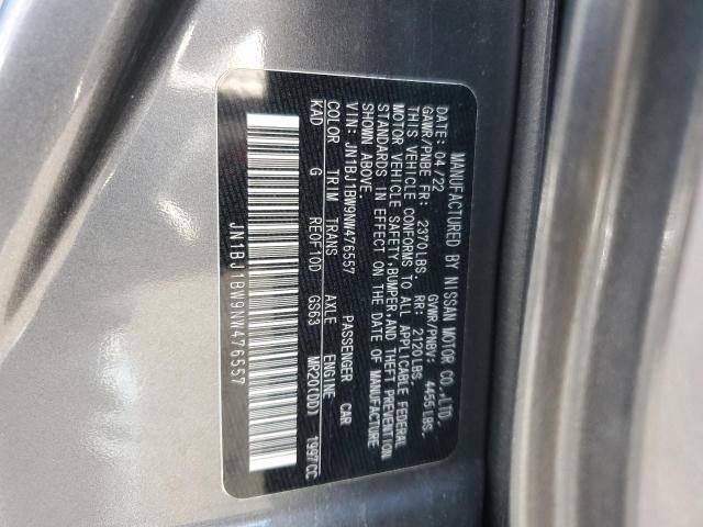 2022 NISSAN ROGUE SPOR - JN1BJ1BW9NW476557
