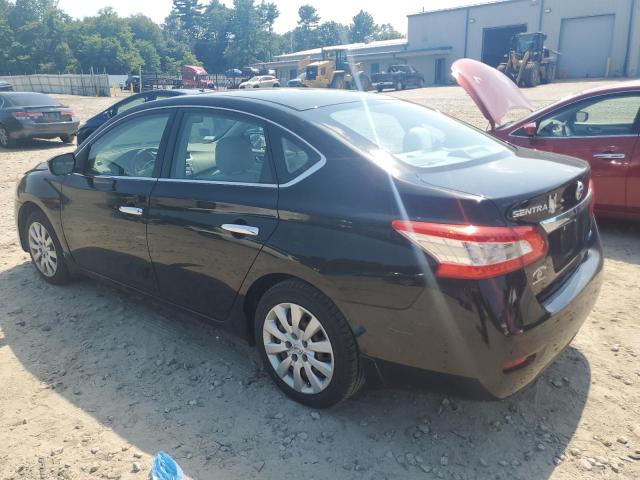 NISSAN SENTRA S 2013 black sedan 4d gas 3N1AB7AP0DL653040 photo #3