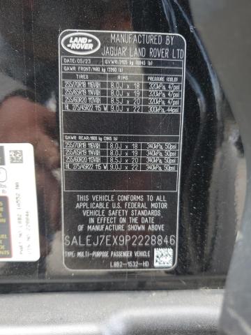 2023 LAND ROVER DEFENDER 1 SALEJ7EX9P2228846