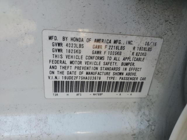 2017 ACURA ILX PREMIU 19UDE2F75HA003678