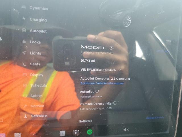 2018 TESLA MODEL 3 5YJ3E1EA1JF023487
