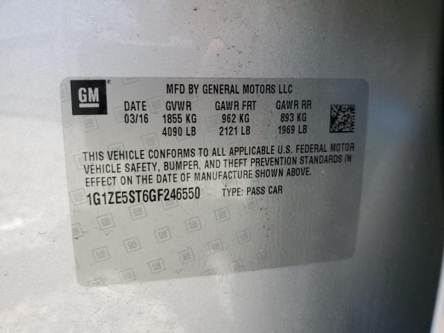 2016 CHEVROLET MALIBU LT - 1G1ZE5ST6GF246550
