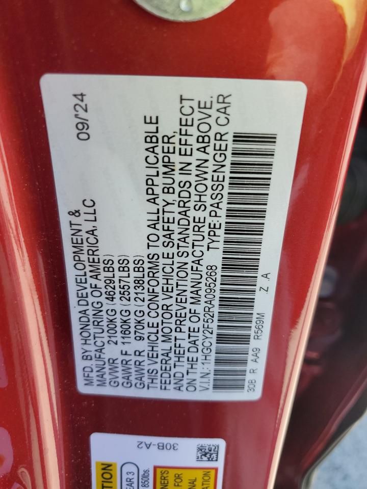 HONDA ACCORD HYBRID SPORT