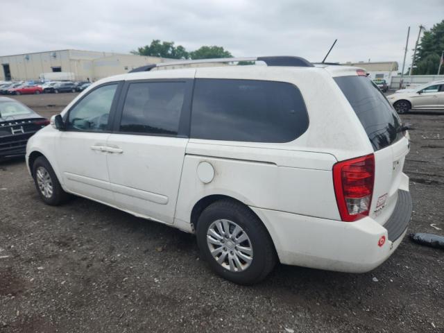 KIA SEDONA LX 2012 white sports v gas KNDMG4C71C6434975 photo #3