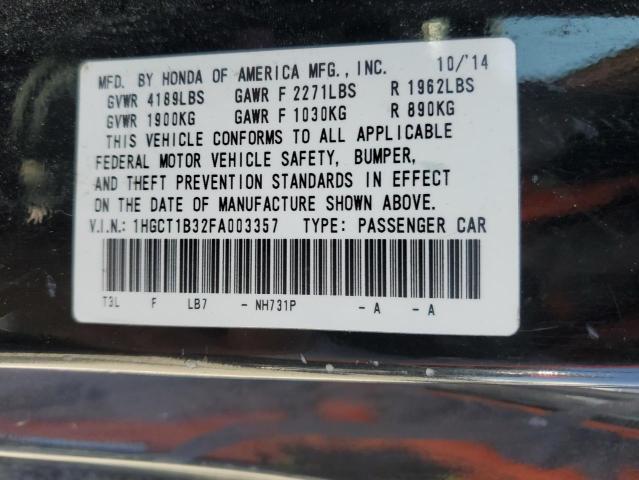 2015 HONDA ACCORD LX- 1HGCT1B32FA003357