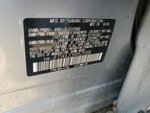 2024 SUBARU FORESTER W JF2SKAJC6RH525999