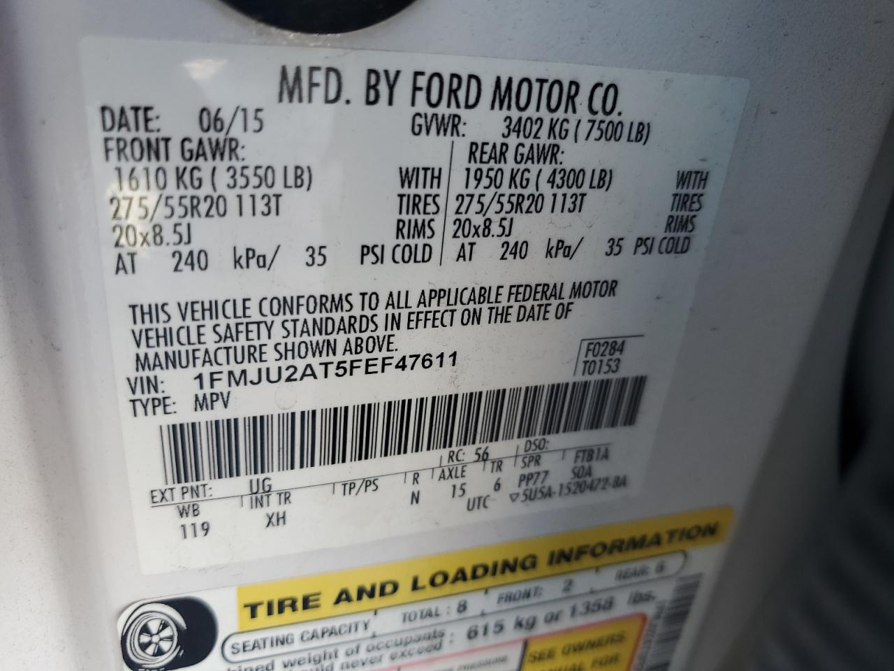 FORD EXPEDITION LIMITED