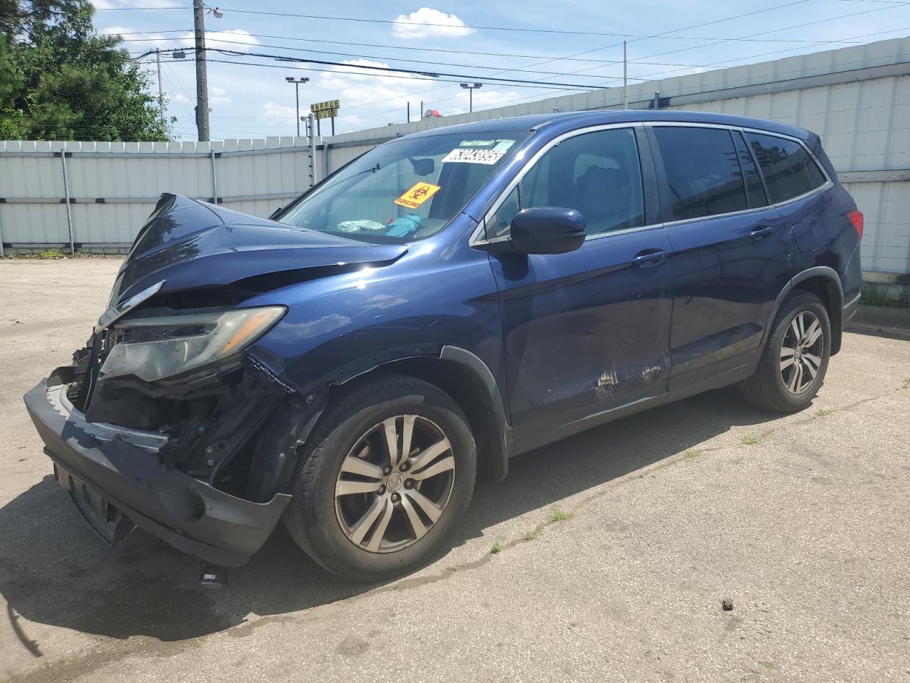 Lot #3304609467 2016 HONDA PILOT EXL