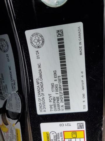 2024 HONDA CIVIC EX - 2HGFE2F39RH109978