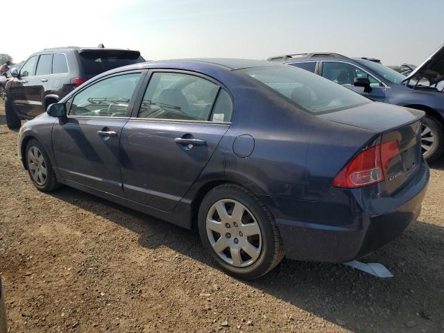 HONDA CIVIC LX 2007 blue  gas 1HGFA16577L073943 photo #3