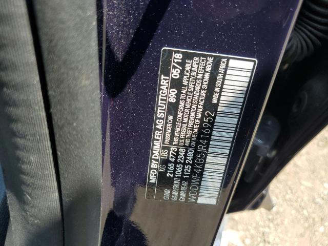 2018 MERCEDES-BENZ C 300 4MAT WDDWF4KB5JR416952