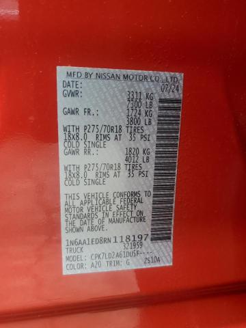 2024 NISSAN TITAN PRO- 1N6AA1ED8RN118197