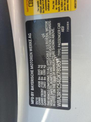 2016 BMW 435 I - WBA3R1C54GK780631