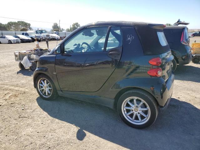 SMART FORTWO PAS 2008 black  gas WMEEK31X78K190605 photo #3