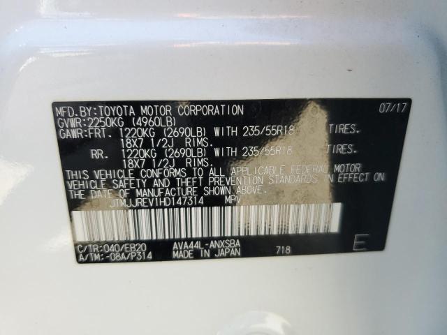 2017 TOYOTA RAV4 HV SE JTMJJREV1HD147314