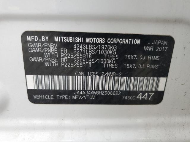 2017 MITSUBISHI RVR SE LIM JA4AJ4AW8HZ608622