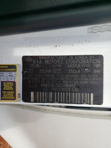 2016 KIA OPTIMA LX - KNAGT4L33G5096462