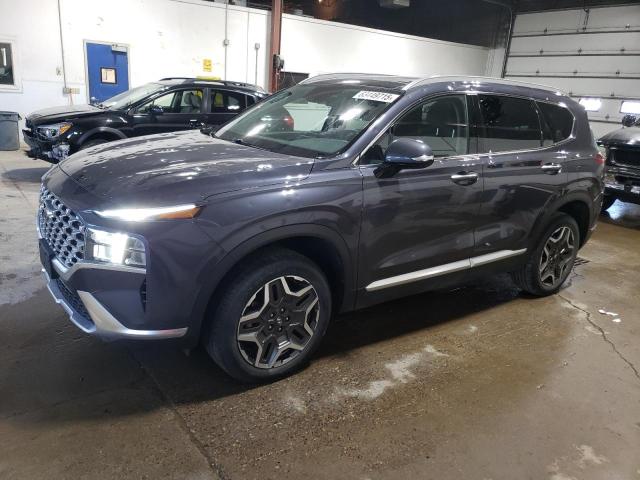 Vin: km8s3da14mu002777, lot: 63449715, hyundai santa fe sel premium 2021 img_1
