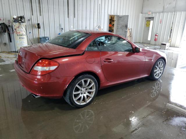 MERCEDES-BENZ SLK 350 2005 maroon  gas WDBWK56F45F035513 photo #4
