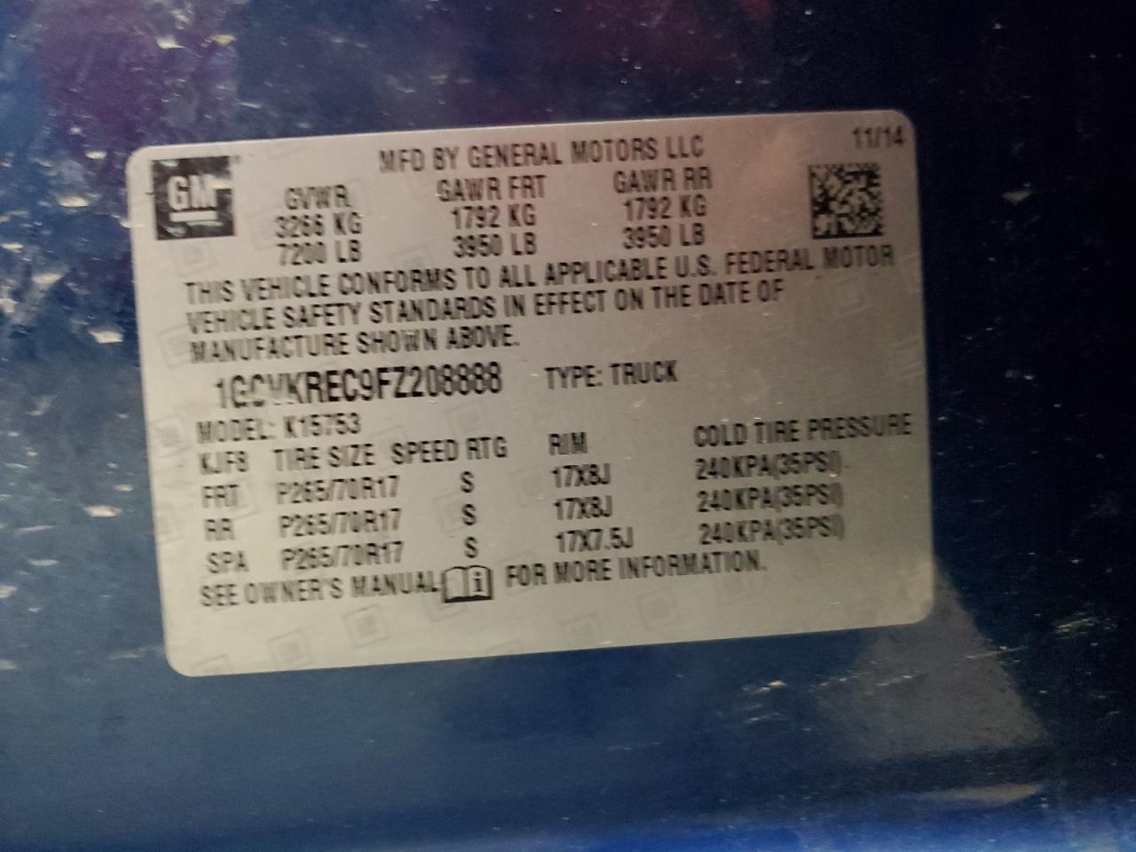 CHEVROLET SILVERADO K1500 LT