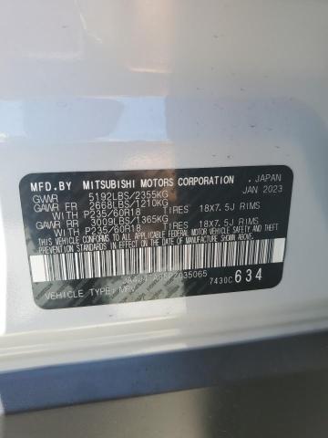 2023 MITSUBISHI OUTLANDER JA4J4TA85PZ035065