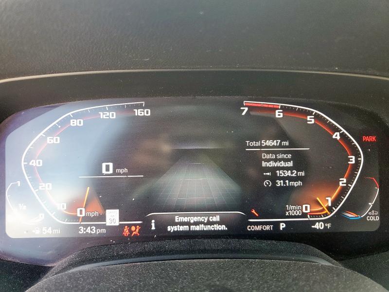 2022 BMW X7 M50I 5UXCX6C09N9M37665
