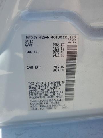 2024 NISSAN ALTIMA SR 1N4BL4CV4RN345441