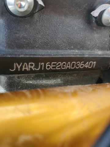 2016 YAMAHA YZFR6 JYARJ16E2GA036401