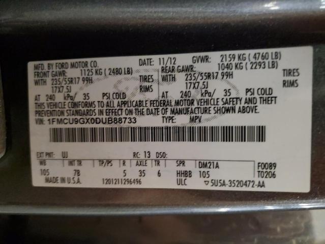 2013 FORD ESCAPE SE - 1FMCU9GX0DUB88733