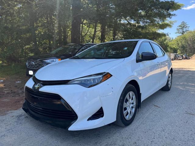 TOYOTA COROLLA L 2019 white  gas 2T1BURHEXKC150885 photo #3