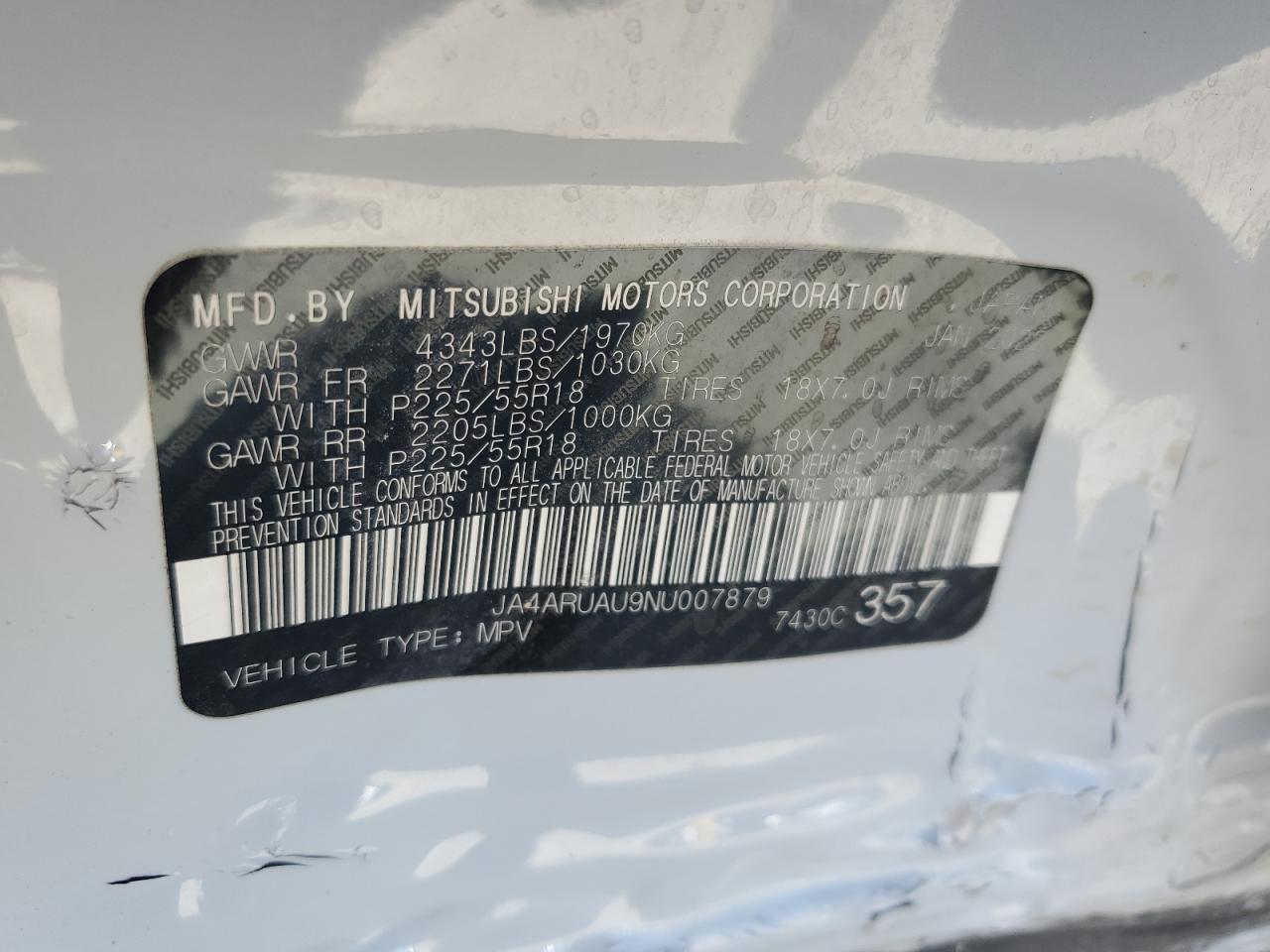 MITSUBISHI OUTLANDER ES