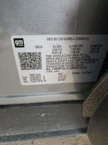 2025 CHEVROLET TRAILBLAZE - KL79MPSL6SB067833
