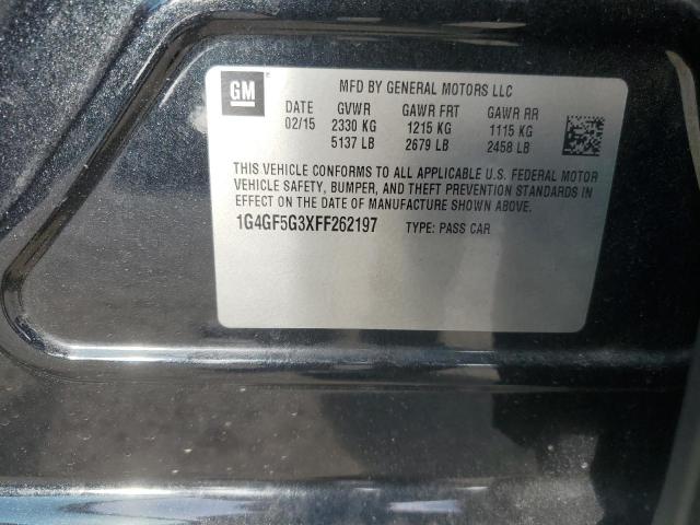 2015 BUICK LACROSSE P 1G4GF5G3XFF262197