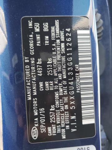 2016 KIA OPTIMA EX #3308267159