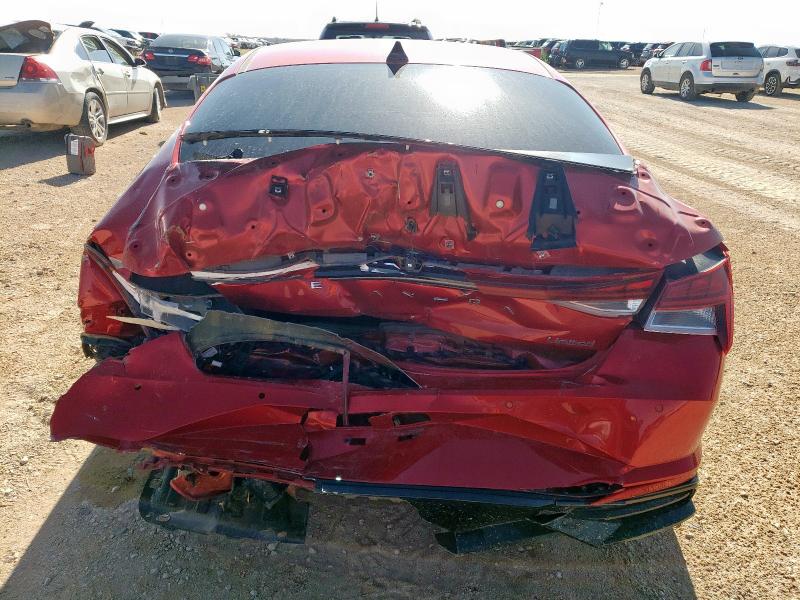 2022 HYUNDAI ELANTRA LI 5NPLP4AG4NH059218
