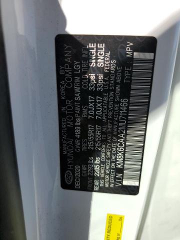 2021 HYUNDAI KONA SEL P KM8K6CAA2MU711466