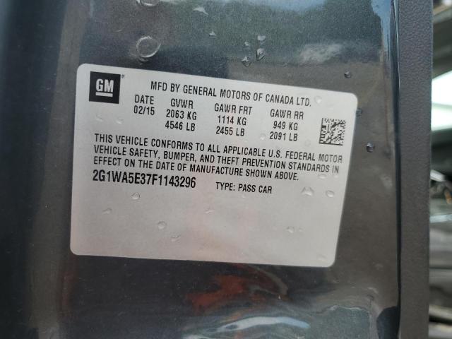 2015 CHEVROLET IMPALA LIM 2G1WA5E37F1143296