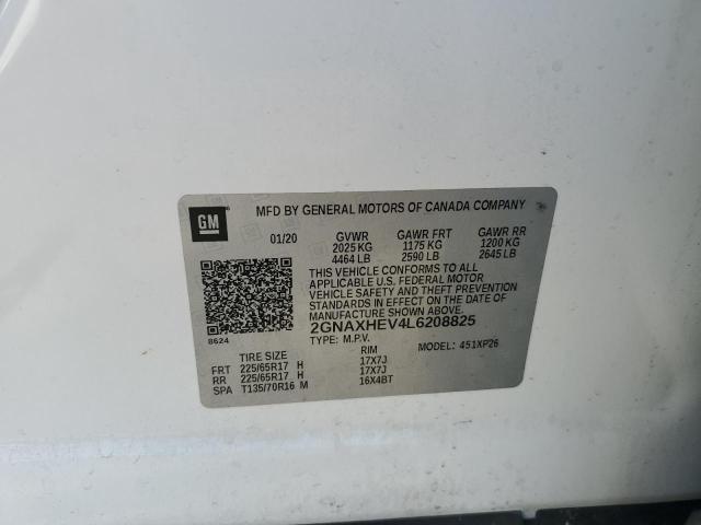 2020 CHEVROLET EQUINOX LS 2GNAXHEV4L6208825
