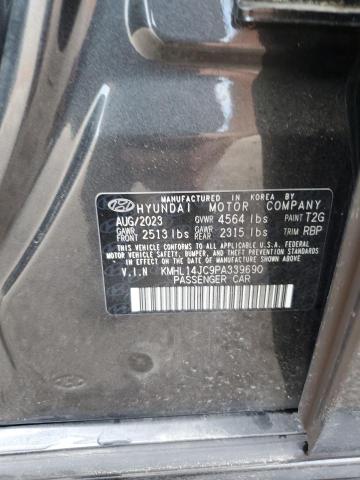 2023 HYUNDAI SONATA N L KMHL14JC9PA339690