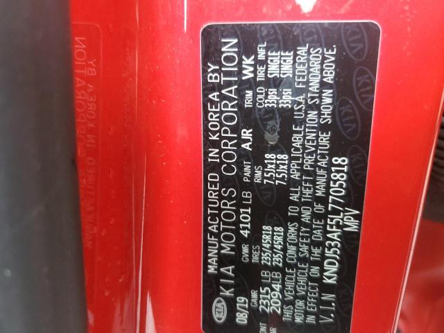 2020 KIA SOUL GT-LI KNDJ53AF5L7705818