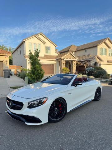 MERCEDES-BENZ S 63 AMG 2017 white  gas WDDXK7JB3HA021258 photo #3