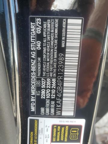 2023 MERCEDES-BENZ C 300 W1KAF4GB4PR123989
