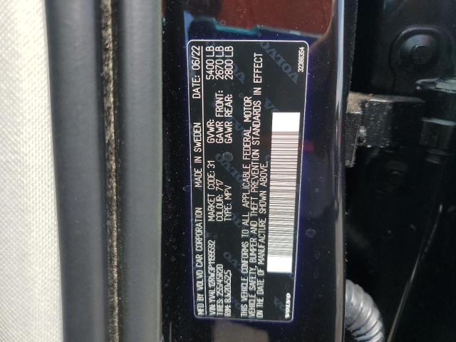 2023 VOLVO XC60 PLUS YV4L12RW3P1199592
