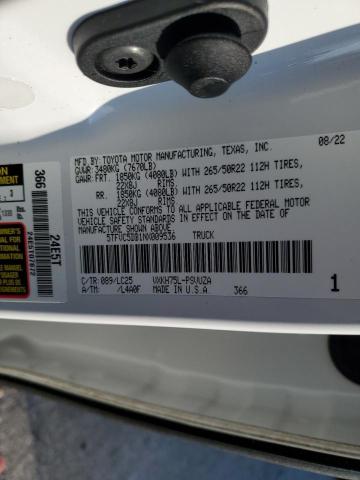 2022 TOYOTA TUNDRA CRE - 5TFVC5DB1NX009536