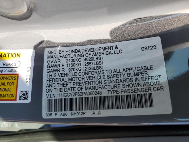 2023 HONDA ACCORD HYB 1HGCY2F60PA060248