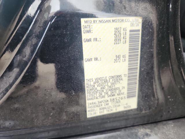 2016 NISSAN ALTIMA 2.5 - 1N4AL3AP2GN385265