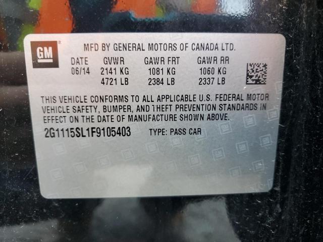 2015 CHEVROLET IMPALA LT - 2G1115SL1F9105403