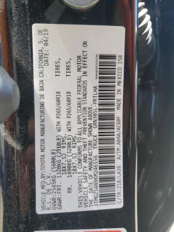 2019 TOYOTA TACOMA DOU 3TMGZ5AN9KM246556