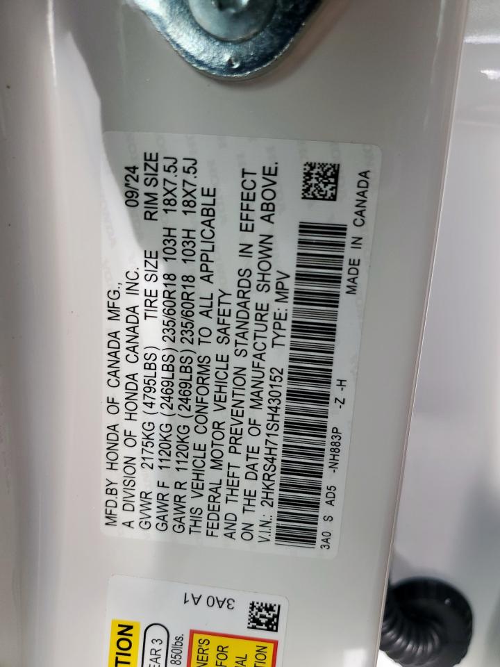 Honda Cr-v exl 2025